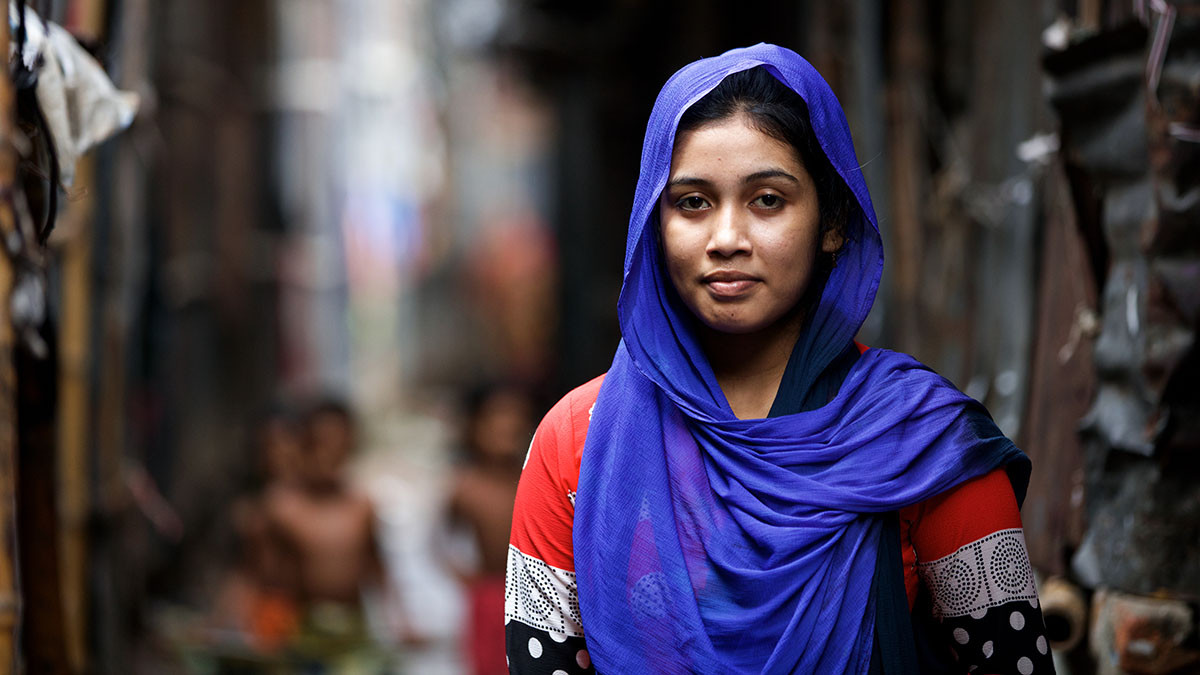 Studentin Bangladesch